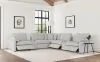 Coaster Fine Furniture 609560P-SETA Collins - 7 Piece Modular Power Reclining Sectional - Gray