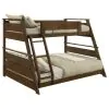 Coaster Fine Furniture 460593 Holden - Wood Veneer Twin Over Full Bunk Bed - Walnut