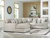 Benchcraft® 75105S1 LaureLGrove - 4-Piece Sectional With LAF Corner Chaise - Pebble