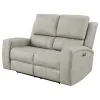 Coaster Fine Furniture 603435PPP Brickston - Triple Power Reclining Loveseat - Gray