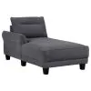 Coaster Fine Furniture 509540B2 Caspian - RAF Loveseat, Box 2 of 2 - Gray