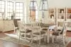 Ashley Furniture D647-02 Bolanburg - Dining UPH Side Chair (Set of 2) - Lattice Back - Brown / Beige