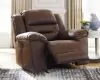 Ashley Furniture 3990498 Ashley Furniture 3990498 Stoneland - Power Rocker Recliner - Chocolate