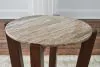 Ashley Furniture T667-6 Tanidore - Round End Table - Warm Brown