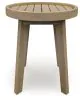 Ashley Furniture PCP204-706 Marina Sun - Round End Table - Beige