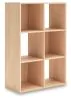 Ashley Furniture EA2444-3X2 Ashley Furniture EA2444-3X2 Piperton - Six Cube Organizer - Tan