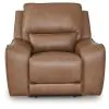 Ashley Furniture PCU6260613 DeepWakes - Power Recliner / Adjustable Headrest - Caramel