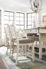 Ashley Furniture D647/32/124(6) Ashley Furniture D647/32/124(6) Bolanburg - 7 Pc. - Counter Table, 6 Barstools - Beige