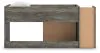 Ashley Furniture B4480B15 Frandern - Twin Loft Bed With Drawer Storage - Gray