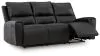 Ashley Furniture PCU1170088 Glossmore - Reclining Sofa - Black