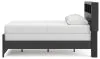 Ashley Furniture PCB1118B13 Ashley Furniture PCB1118B13 Broachmyn - Full Bookcase Bed - Black / Gray