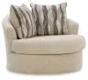 Ashley Furniture PC6960544 Lofwood - Swivel Accent Chair - Oatmeal