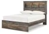 Ashley Furniture B211B46 Ashley Furniture B211B46 Drystan - Full Panel Bookcase Bed - Brown / Beige