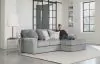 Jackson Furniture Industries 2477/46/76/2-28 Jackson Furniture Industries 2477/46/76/2-28 Glacier - 2 Piece Sofa Chaise (LSF Loveseat / RSF Chaise) - Shark