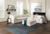 Jackson Furniture Industries 4445/31/59/28/6-11 Jackson Furniture Industries 4445/31/59/28/6-11 Posh - 6 Piece Modular Sectional With 2 Armless, 3 Corners, 1 Cocktail Ottoman - Porcelain