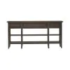 Liberty Furniture 297-AT7436 Paradise Valley - Hall Console Table - Saddle Brown