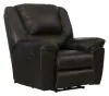 Jackson Furniture Industries 649104-1284/29-3084/29 Jackson Furniture Industries 649104-1284/29-3084/29 Transformer II - Power Wall Hugger Recliner - Chocolate Top Grain Italian Leather Match