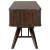 Coaster Fine Furniture 701713 Valna - Wood TV Stand With Sliding Doors - Walnut
