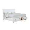 Furniture of America CM7590WH-CK-BED Castor - California King Bed - White