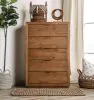Furniture of America FOA7460WN-C Leirvik - Chest - Light Walnut