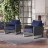New Classic G801C-10S Fiji - Club Chairs (Set of 2) - Blue