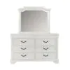 New Classic B493W-060 New Classic B493W-060 Lyndhurst - Landscape Mirror - Vintage White