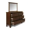 New Classic 00-594-DM New Classic 00-594-DM Cagney - Dresser & Mirror - Chestnut
