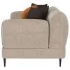 Coaster Fine Furniture 509412 Jade - Chenille Upholstered Sculpted Track Arm Loveseat - Latte