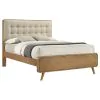 Coaster Fine Furniture 225091KE Robyn - Wood Eastern King Platform Bed - Light Ash