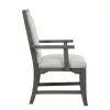 New Classic D1605-25 Lisbon - Dining Arm Chair (Set of 2) - Gray