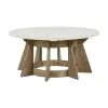 Liberty Furniture 465-OT1011 Berkley Square - Round Cocktail Table - Linen & Khaki