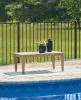 Ashley Furniture P114-701 Hyland Wave - Rectangular Cocktail Table - Driftwood
