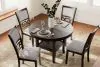 Ashley Furniture D422-225 Langwest - Dining Room Table Set (Set of 5) - Brown