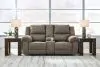 Ashley Furniture 3720394 Laresview - Dbl Reclining Loveseat with Console - Fossil