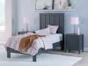 Ashley Furniture EB1528B1 Ashley Furniture EB1528B1 Simmenfort - Twin Platform Bed With Panel Headboard - Navy Blue