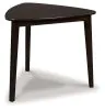 Ashley Furniture PCD607-16 Mallenette - Triangle Dining Room Table - Merlot