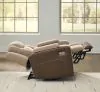 Ashley Furniture PC8350413 Mixed Motion - Power Recliner With Adjustable Headrest - Brownstone