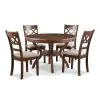 New Classic D1719-50S-CHY New Classic D1719-50S-CHY Cori - 5 Piece Round Dining Set - Cherry