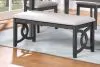 New Classic D1701-25-GRY Gia - Bench - Gray