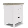 Riverside Furniture 37299 Cora - 2 Drawer Nightstand - White