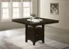 CoasterEveryday 100438 Gabriel - Counter Height Dining Table - Cappuccino