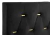 CoasterEveryday 224451KE Kendall - Upholstered King Panel Bed - Black