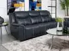 Coaster Fine Furniture 610271 Sloane - Upholstered Padded Arm Reclining Sofa - Blue