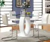 Furniture of America CM3825WH-PC-2PK Lodia - Counter Height Chair (Set of 2) - White