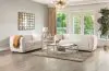 Furniture of America FM61001WH-LV Verdal - Loveseat - Off-White