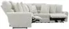 Jackson Furniture Industries 633/66/68/67-01 Majesty - 3 Piece Deep Seating Power Reclining Sectional - White