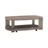 Liberty Furniture 754-OT1011 Harlow - Oval Cocktail Table - Sandstone & Satin Nickel