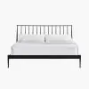 Intercon MB-BR-TRNKNG-MTE-C Metal Beds - Transitional King Metal Bed - Matte Black