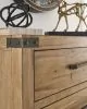 Benchcraft® B858-46 Ridgester - Five Drawer Chest - Light Brown