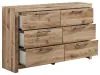 Ashley Furniture B1050-31 Hyanna - Six Drawer Dresser - Tan Brown